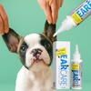 Pet Ear Cleaning Solution – Gentle Ear Drops for Dogs & Cats (60ml)