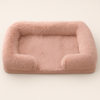 Fluffy Round Dog Bed – Warm & Cozy Plush Pet Nest for Winter