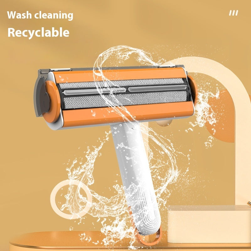 Reusable 2-in-1 Pet Hair Remover Roller (Portable & Washable)