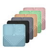 Slow Food Mat For Dogs And Cats, Anti-choking Pad With Suction Cup, Square, Silicone, For Licking
