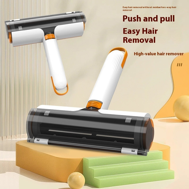 Reusable 2-in-1 Pet Hair Remover Roller (Portable & Washable)