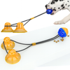 Elastic Suction Cup Dog Toy – Durable TPR Chew Toy with Rope for Teeth Cleaning & Interactive Training