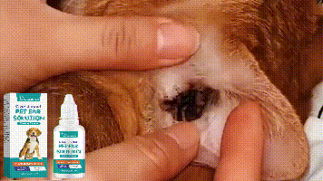 Yegbong Pet Ear Cleaner for Dogs & Cats – Gentle Ear Wash, Removes Wax & Dirt, Relieves Discomfort