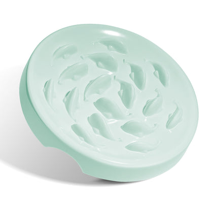 Slow Feeder Bowl for Dogs & Cats (Anti-Gulp, Non-Slip)