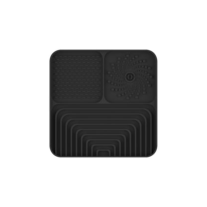 Slow Food Mat For Dogs And Cats, Anti-choking Pad With Suction Cup, Square, Silicone, For Licking