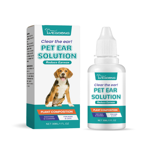 Yegbong Pet Ear Cleaner for Dogs & Cats – Gentle Ear Wash, Removes Wax & Dirt, Relieves Discomfort