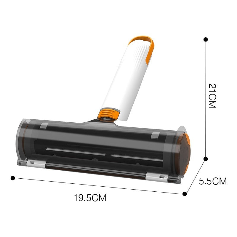 Reusable 2-in-1 Pet Hair Remover Roller (Portable & Washable)