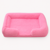 Fluffy Round Dog Bed – Warm & Cozy Plush Pet Nest for Winter
