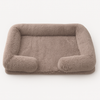 Fluffy Round Dog Bed – Warm & Cozy Plush Pet Nest for Winter